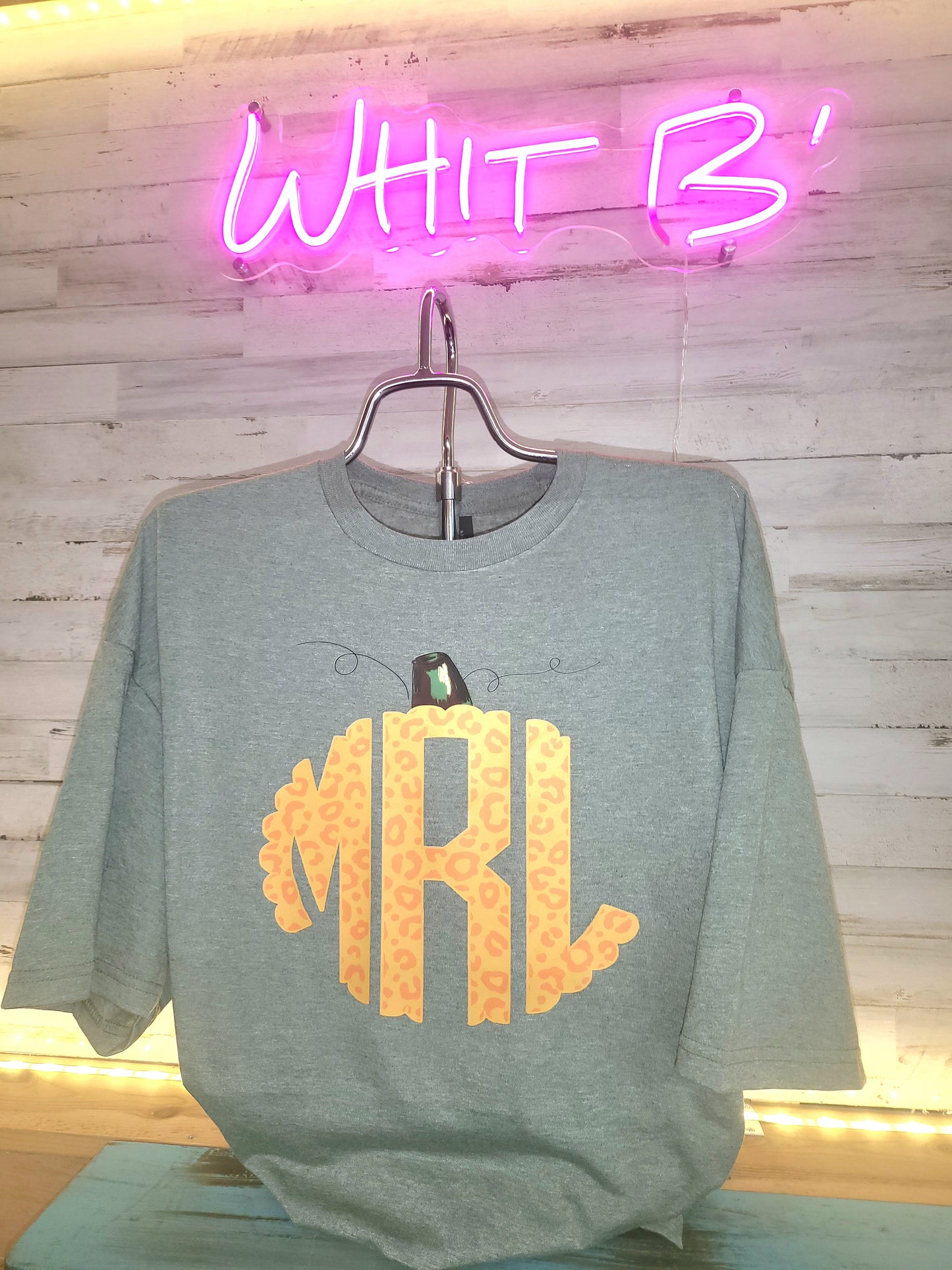 Pumpkin Monogram