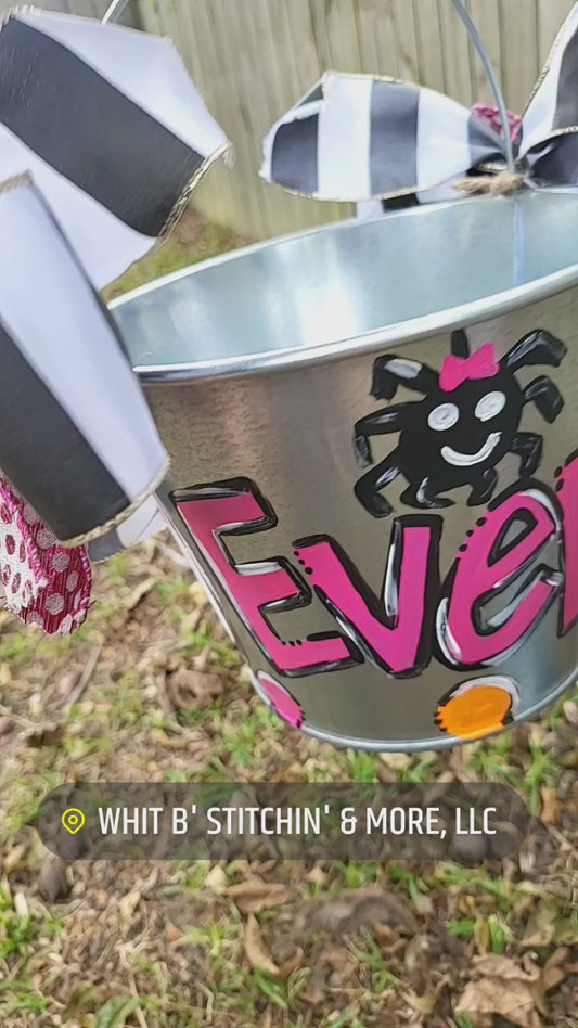 HANDPAINTED HALLOWEEN BUCKETS