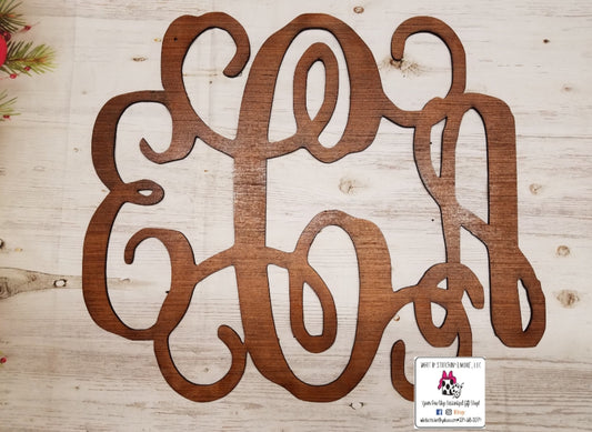 MONOGRAM WALL ART